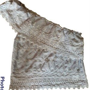 Ladies One Shoulder Blouse Size XS